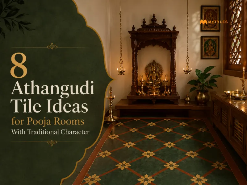  8 Athangudi-Inspired Tile Ideas for Pooja Rooms