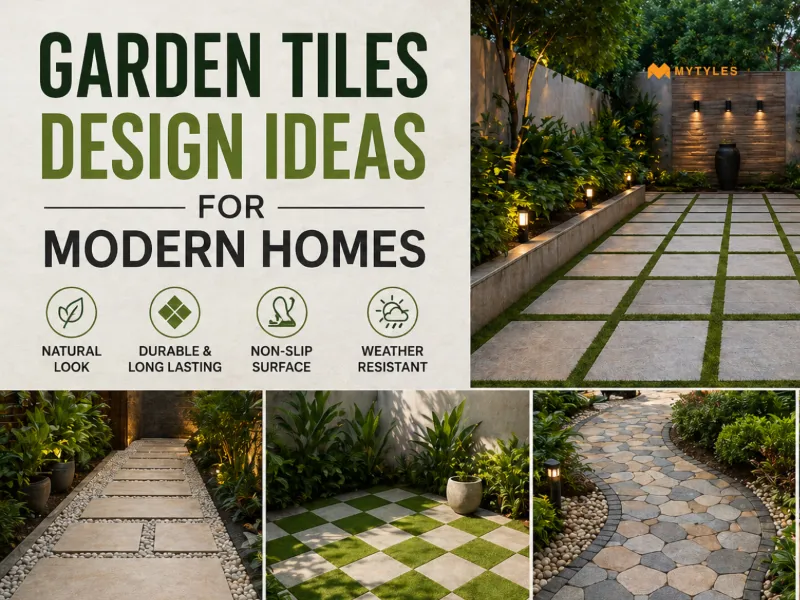 Best Garden Tiles Design Ideas For Modern Homes