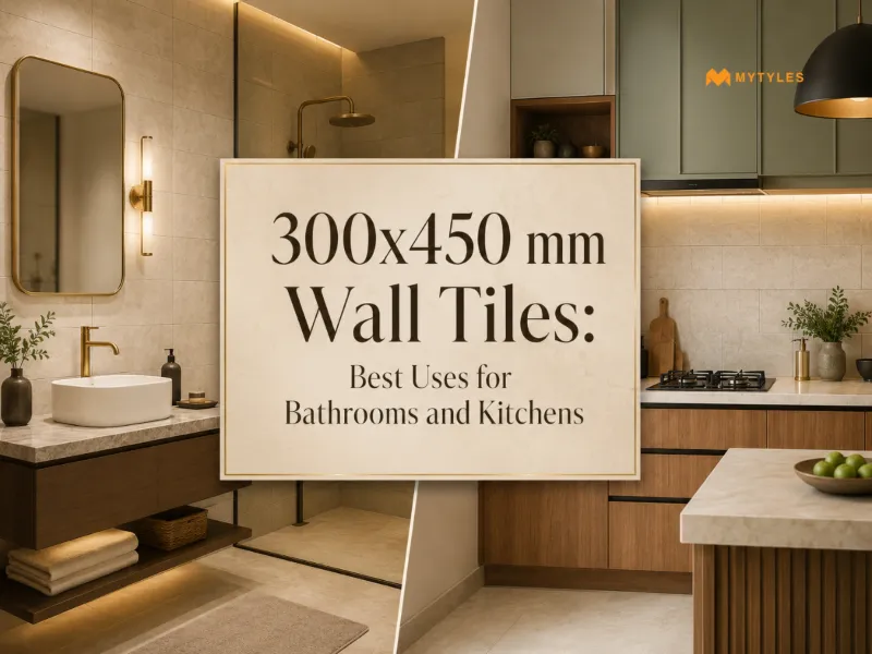 300x450 mm Wall Tiles for Bathrooms & Kitchens