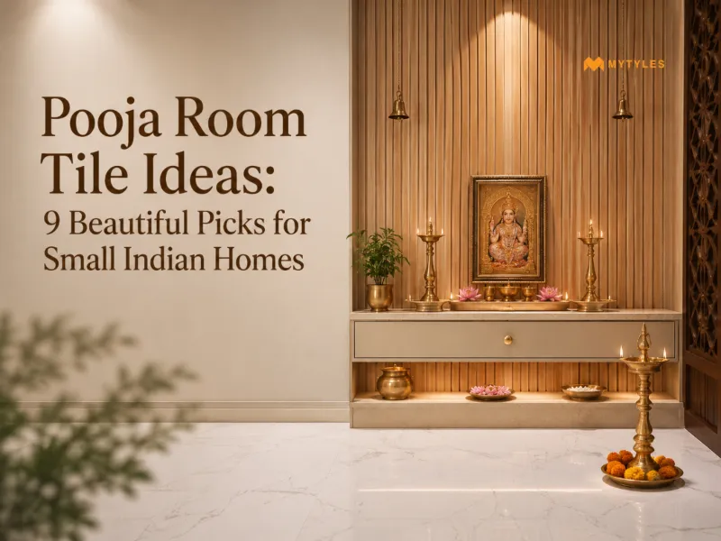 9 Elegant Pooja Room Tile Ideas for Small Indian Homes