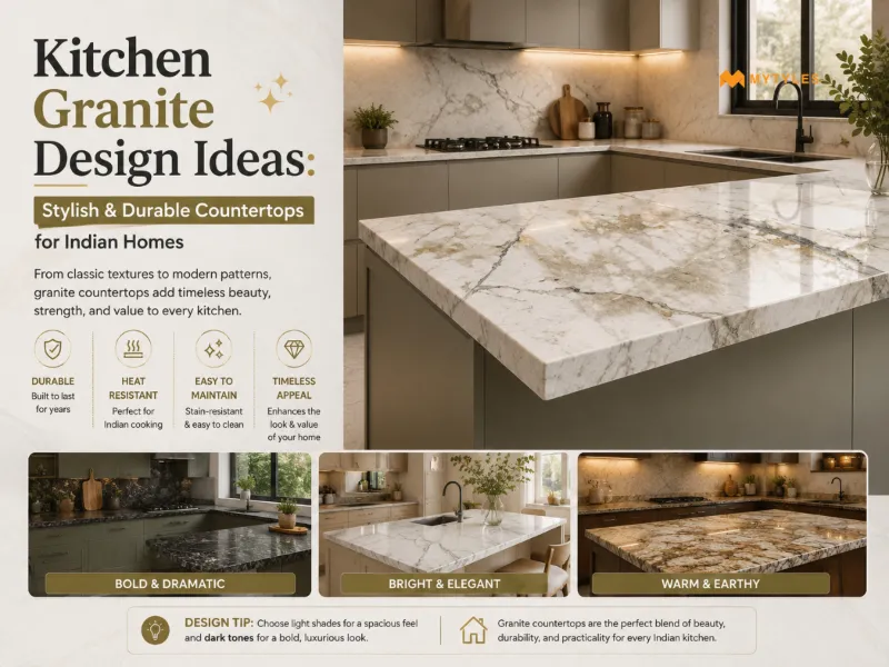 Stylish Kitchen Granite Design Ideas for Indian Homes