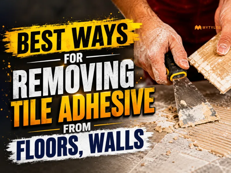  How to Remove Tile Adhesive from Tile Floors and Walls Safely