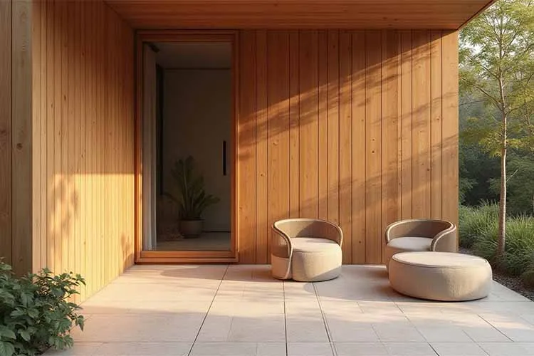 Warm Wooden Outdoor Tiles: Adding Rustic Charm to Your Exterior