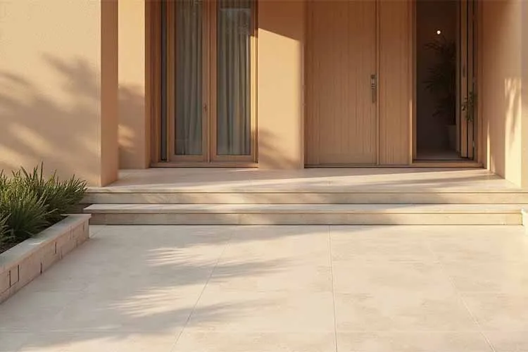 Sophisticated Beige Outdoor Tiles: Subtle Luxury for Your Outdoor Space