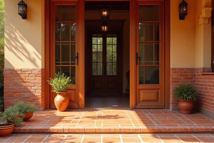 Red Brick Outdoor Tiles: Traditional Warmth and Timeless Elegance