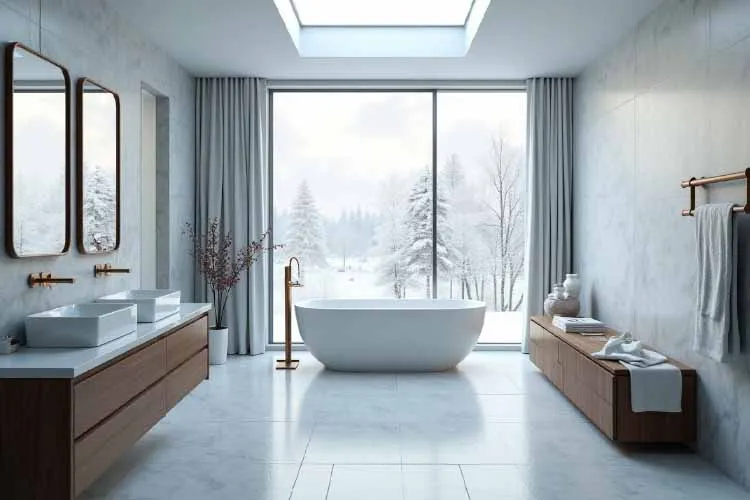Ceramic Bathroom Tiles Design Idea for Contemporary Bathrooms