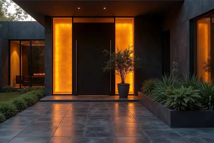 Glossy Black Outdoor Tiles: A Bold, Luxurious Touch for Your Outdoors