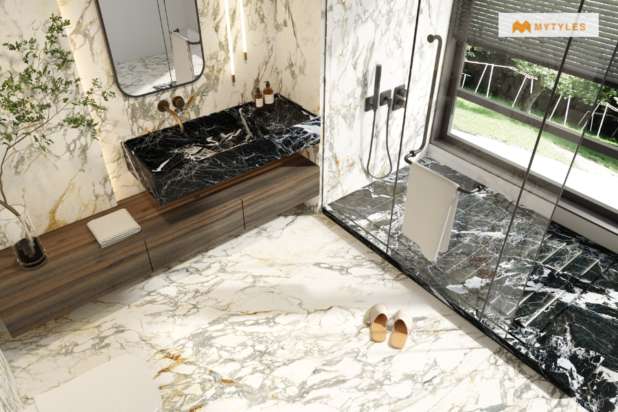 Application of Marble Tiles