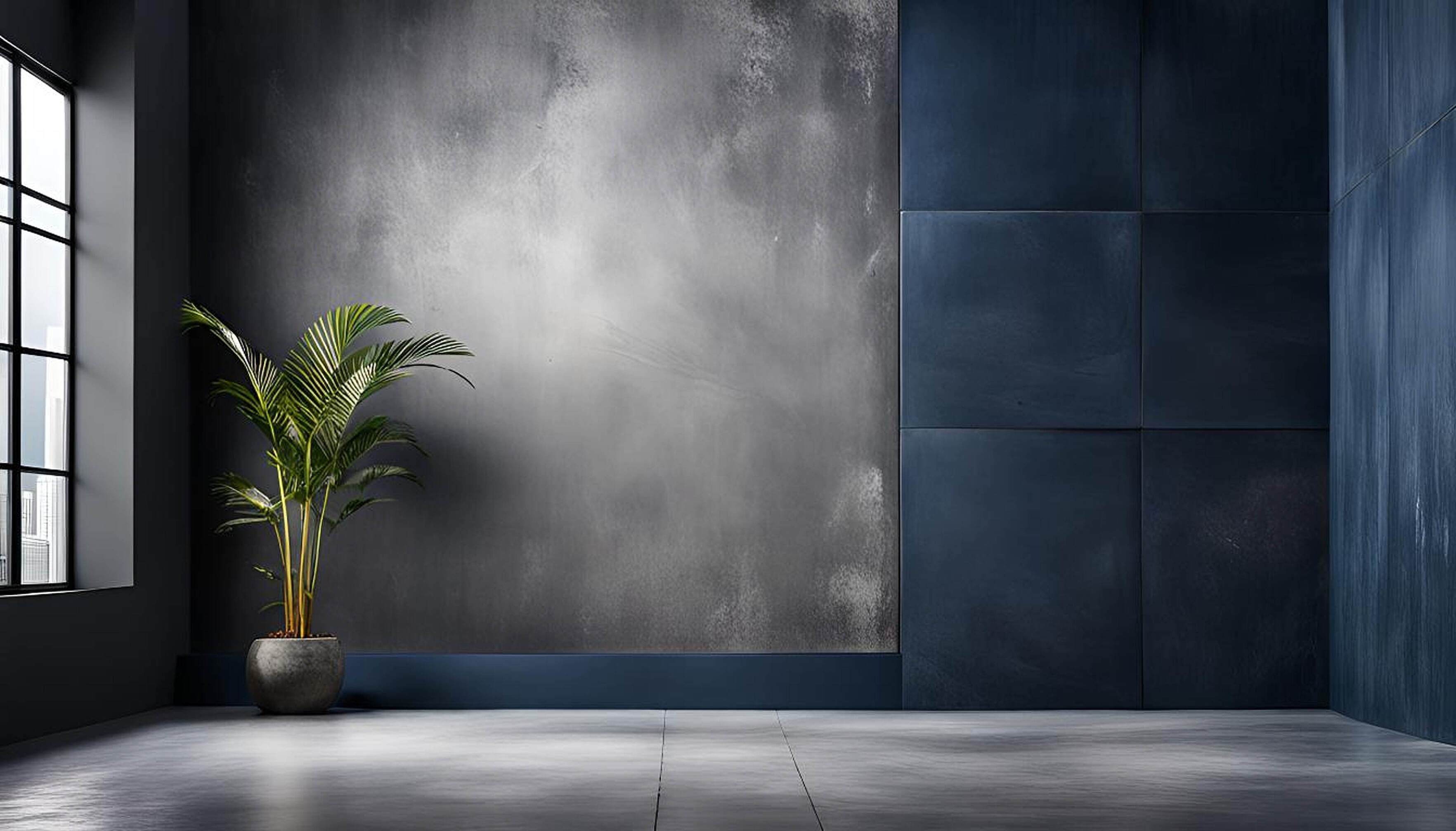 Navy and Gray tile color combination