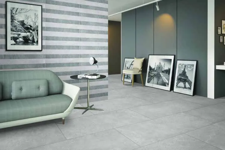 Grey Ceramic Tiles Design Idea for Neutral and Elegant Spaces