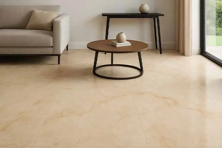 Cream floor tiles design ideas with subtle classy tones