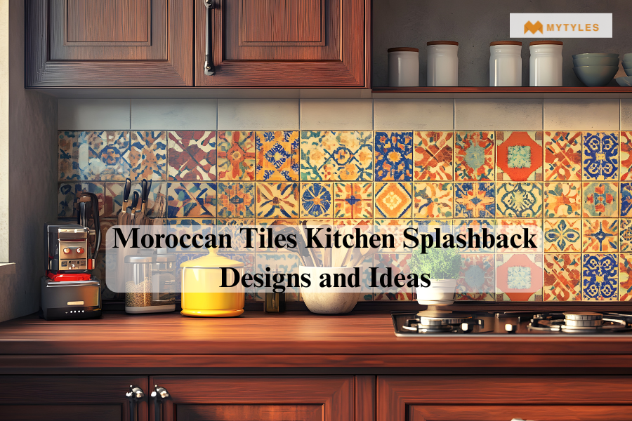 Moroccan Tiles Kitchen Splashback