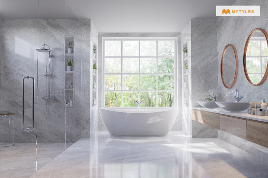 bathroom floor tiles design