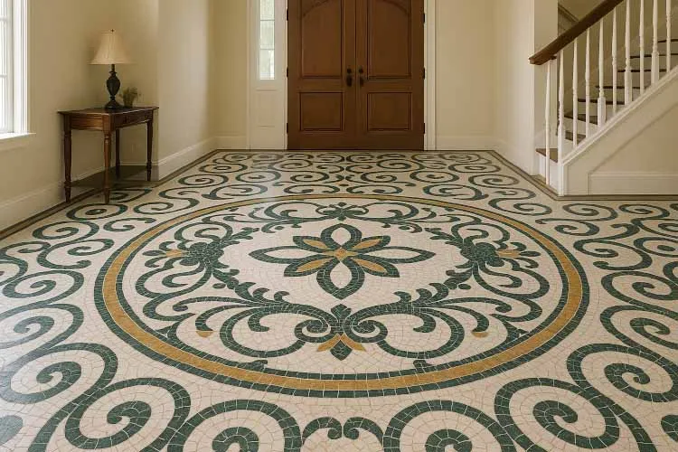 Mosaic Ceramic Tiles Design Idea with Artistic Patterns