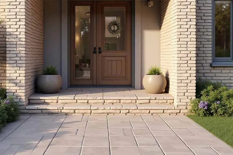 Chic Brick Outdoor Tiles: A Stylish, Inviting Exterior Statement
