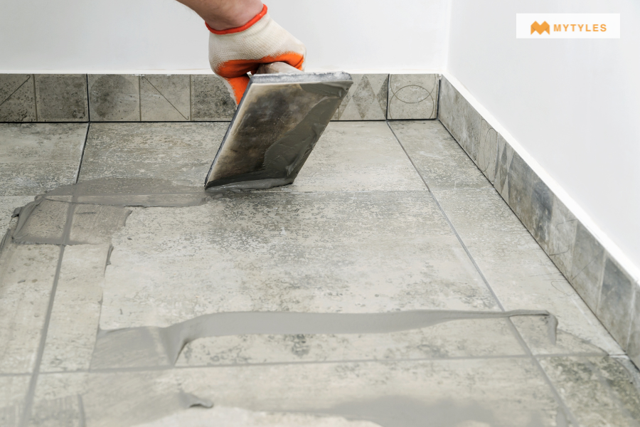 what is tile grout