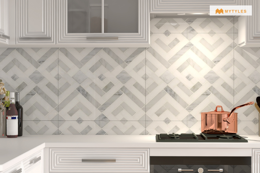 modern kitchen wall tiles
