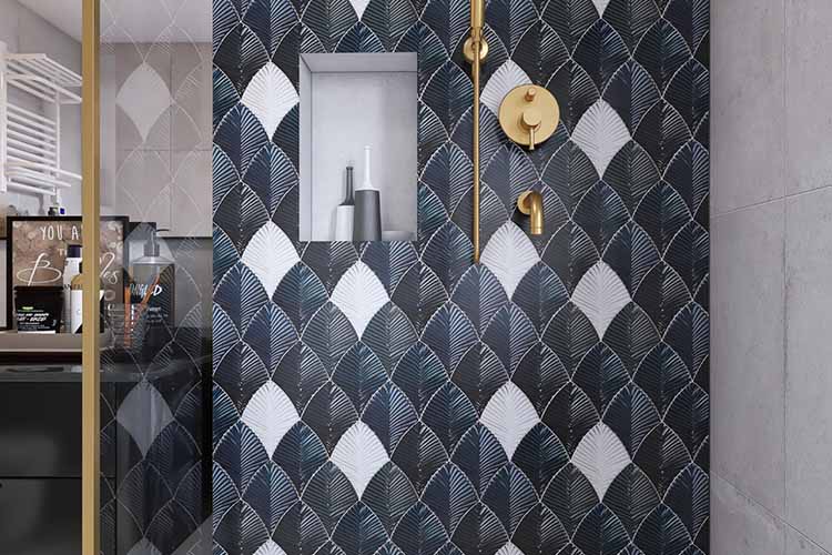 textured wall tile ideas to hide bad walls