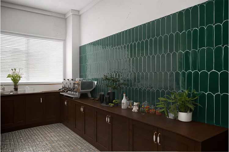 subway wall tile ideas to hide bad walls
