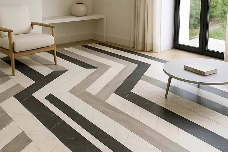 White floor tiles design ideas for clean minimalist spaces