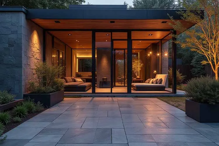 Refined Slate Outdoor Tiles: A Bold and Modern Statement for Any Exterior