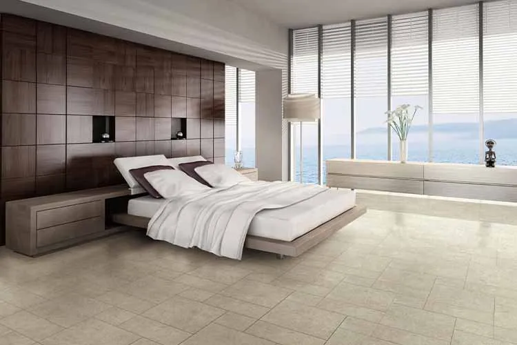 Bedroom floor tiles design idea
