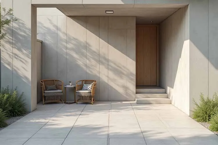 Sleek Concrete Outdoor Tiles: Modern Designs for Contemporary Living