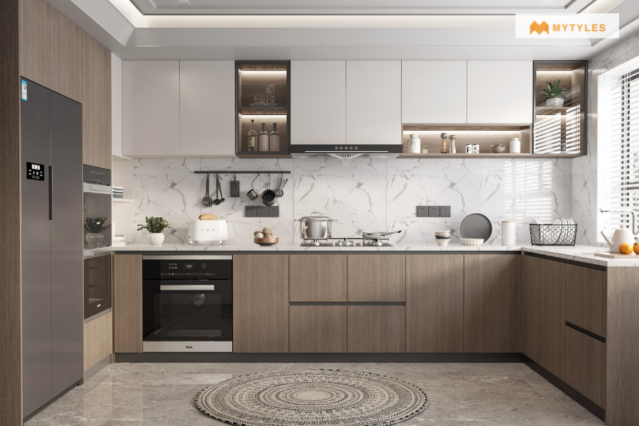 kitchen tiles design latest