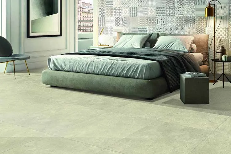 Matt bedroom tiles design idea