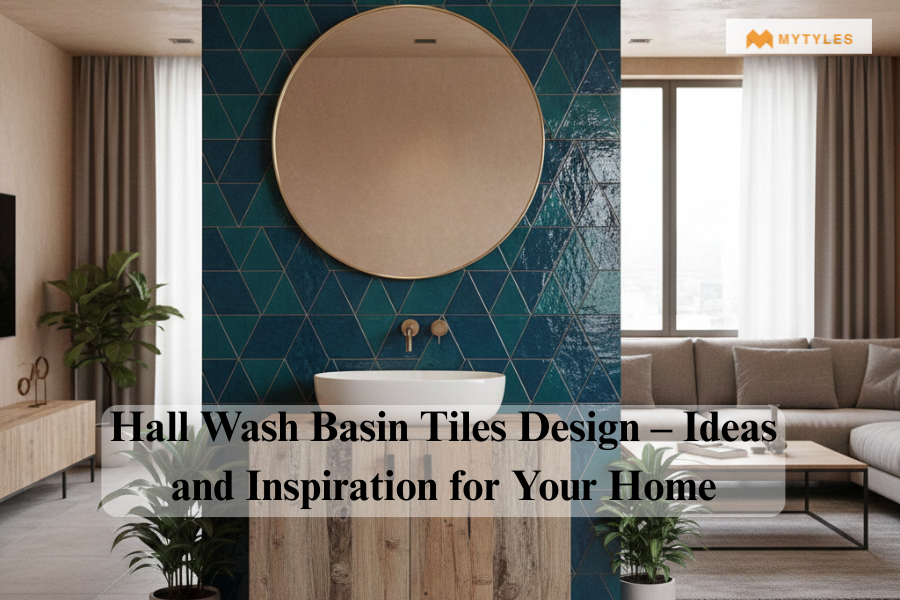 Hall Wash Basin Tiles Design