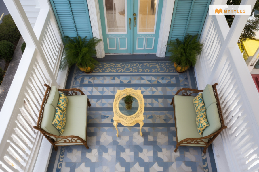 Porch Tiles Design