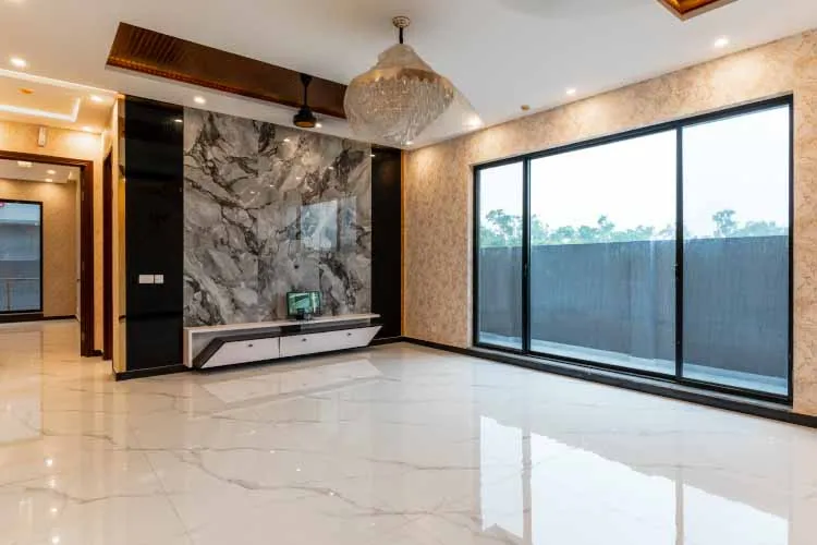 Ceramic Living Room Tiles Design Idea for Elegant Interiors