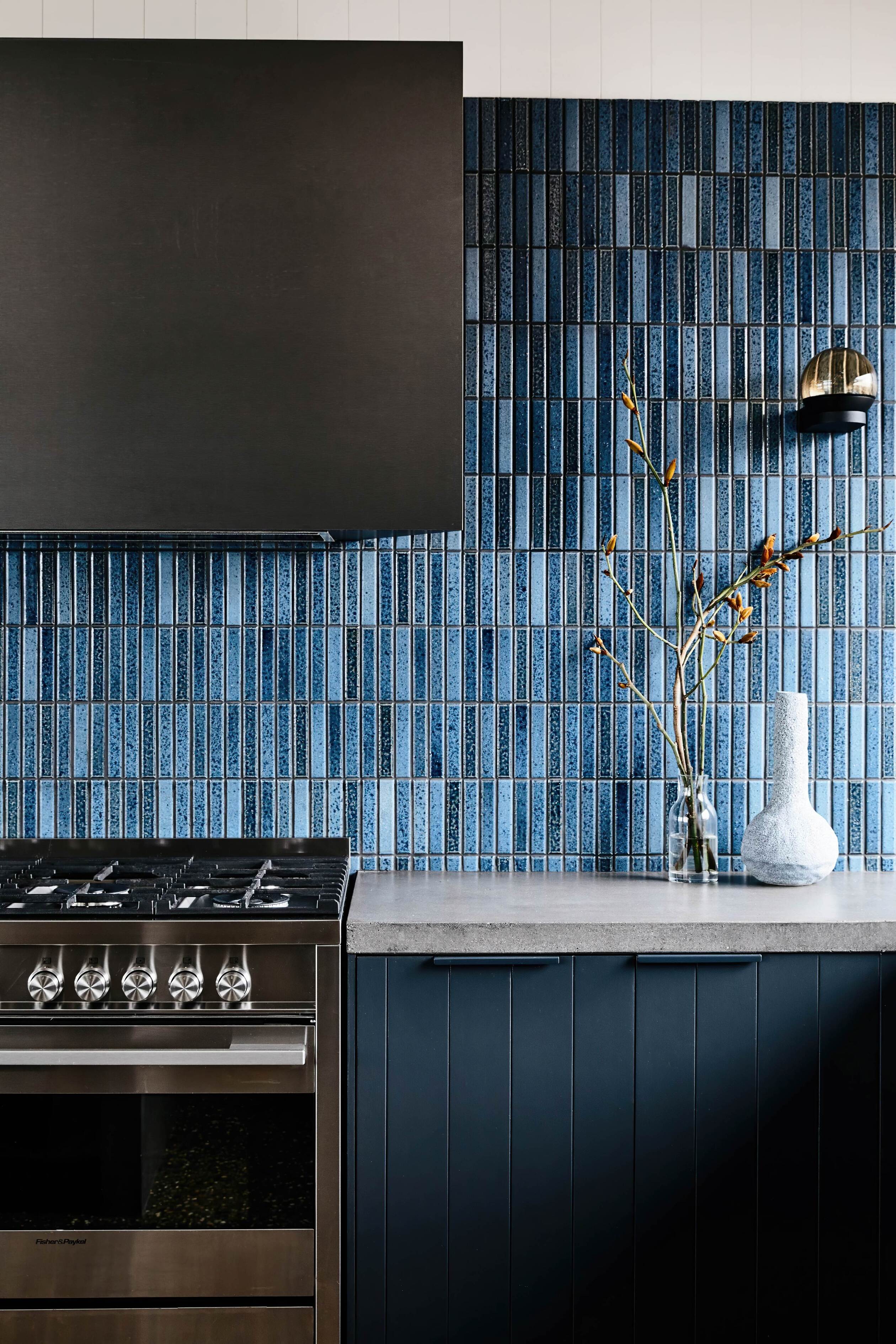 Kitchen tile color combination