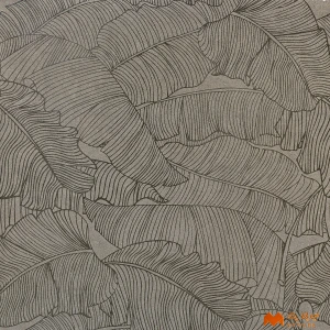 undefined-Vitrified Gray Tropical Floor and Wall Tile Code36789 (600x600mm, Carving Matt)