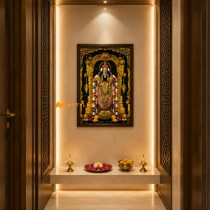 undefined-Vitrified Venkateshwar Poster Wall Tile Code23514 (600x900mm, Glossy)
