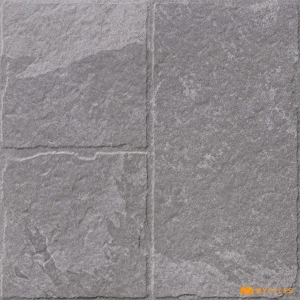 undefined-Vitrified Gray Digital Parking Floor and Wall Tile Code38342 (400x400mm, Matt)