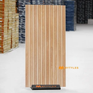 undefined-Vitrified Beige Wooden Floor and Wall Tile Code39038 (600x1200mm, Matt)