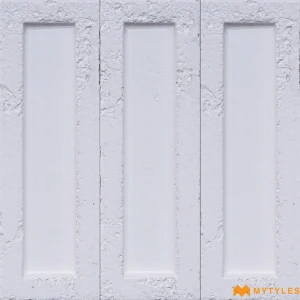undefined-Block White Spanish 3D Wall Tile 80x270mm - Pack of 14