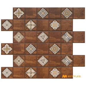 undefined-Porcelain Wooden Plank Tile Code18606 (150x900mm, Matt)