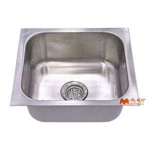 undefined-Futura Kitchen Sink - Dura Single Bowl Code14155 (18x16x8 Inch)