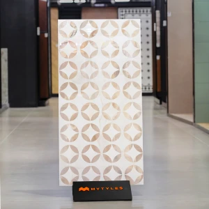 undefined-Vitrified Beige Floor and Wall Tile Code37035 (600x1200mm, Glossy)