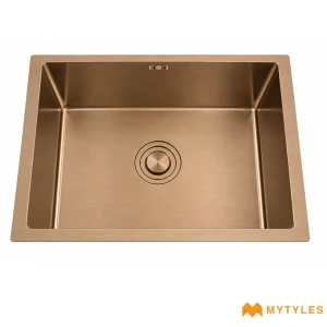 undefined-Futura Kitchen Sink-Hand Carved Color Serie FS2418HM Code14087(24x18")CopperRose