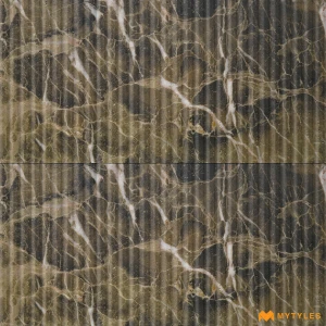 undefined-Olive Obsidian Fluted Matt Ceramic Wall Tile Code39017 300x600mm 5Pc