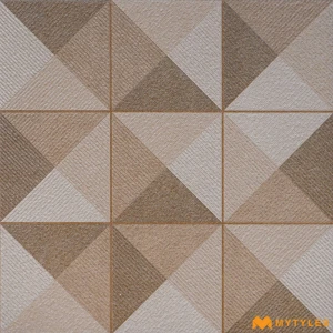 undefined-Vitrified Beige Digital Parking Floor and Wall Tile Code38393 (400x400mm, Matt)