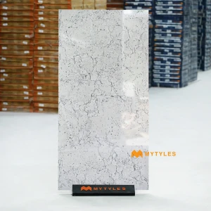 undefined-White Double Charge Vitrified Floor and Wall Tile Code38887 (600x1200mm, Glossy)