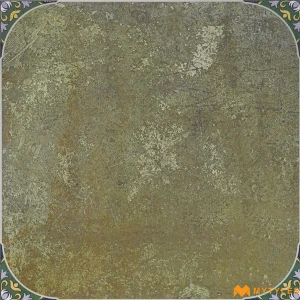 undefined-Zucchini Green Matt Ceramic Octagonal Tile Code40469 300x300mm 10Pc Pack