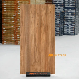 undefined-Vitrified Brown Wooden Floor and Wall Tile Code36988 (600x1200mm, Matt)