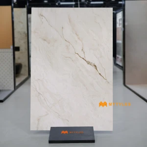 undefined-Gold-Veined Cream End-Match Vitrified Tile Code40226 1200x1800mm 2Pc Pack