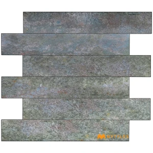 undefined-Scoria Grey Carving Matt Vitrified Rustic Tile Code40661 200x1200mm 5Pc