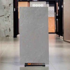 undefined-Vitrified Gray Floor and Wall Tile Code36946 (600x1200mm, G H R)